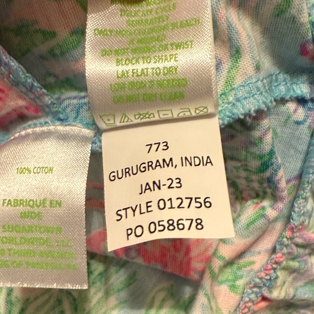 💕EUC Lilly Pulitzer Vibrant Floral Shay Dress with pockets. - Picture 7 of 7